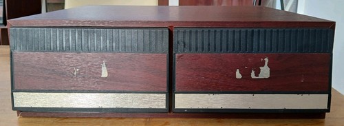 Vintage vhs drawer storage - vhs,