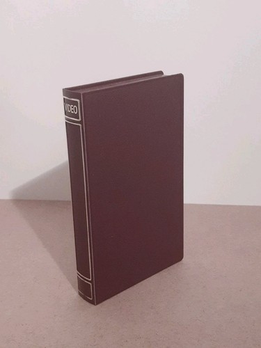 Red vhs book style home - book,
