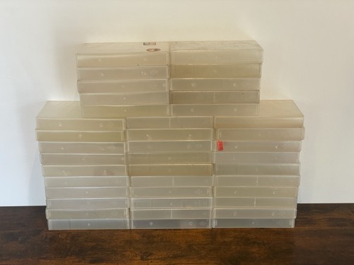 Empty vhs video tape - 40,