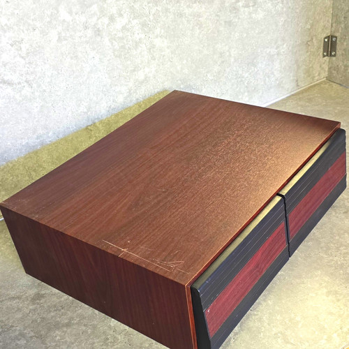 Vintage wood effect drawer - vintage,