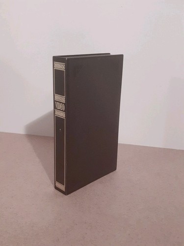 Dark red vhs - dark, book