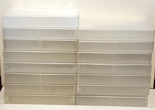 Vhs cases empty clear - vhs,