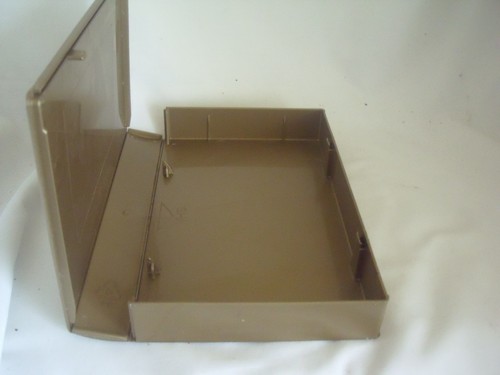 Empty vhs gold box case - empty,