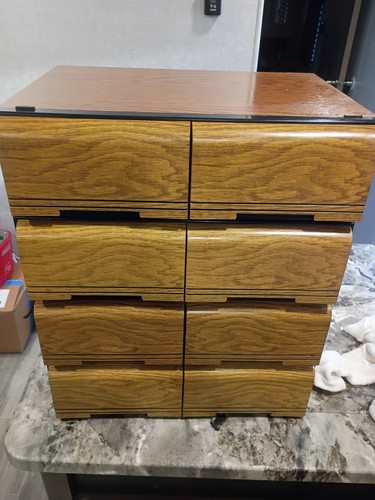 Vintage faux wood grain - faux,