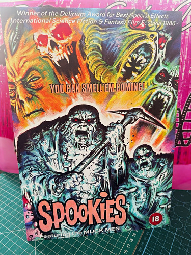 Spookies vhs video - spookies,