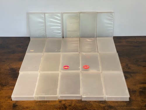Empty clear vhs video - 20,