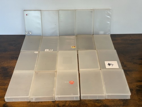 Empty vhs video tape - 20,