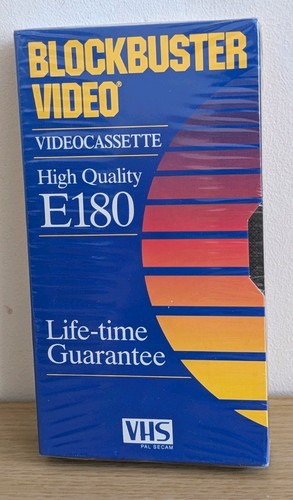 Blockbuster video store vhs - blockbuster,